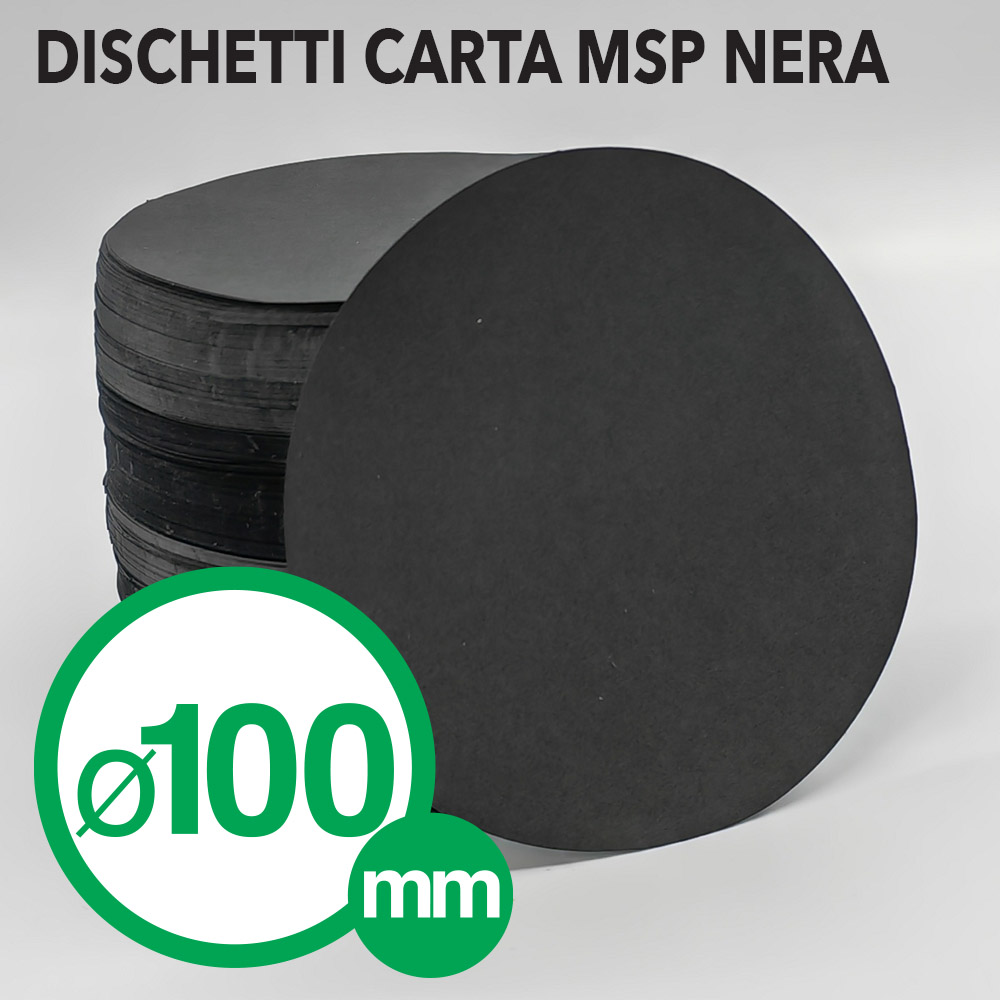 DISCHETTO CARTA MSP HAMBURGER Ø 100 NERA