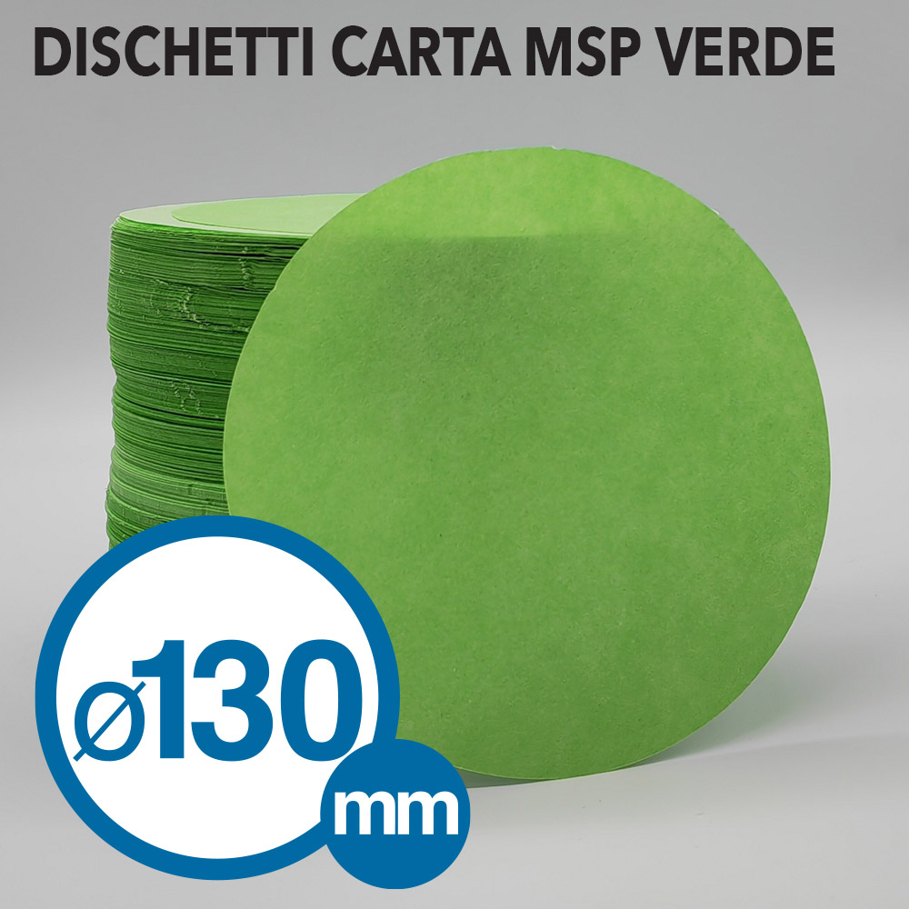 DISCHETTO CARTA MSP HAMBURGER Ø 130 VERDE