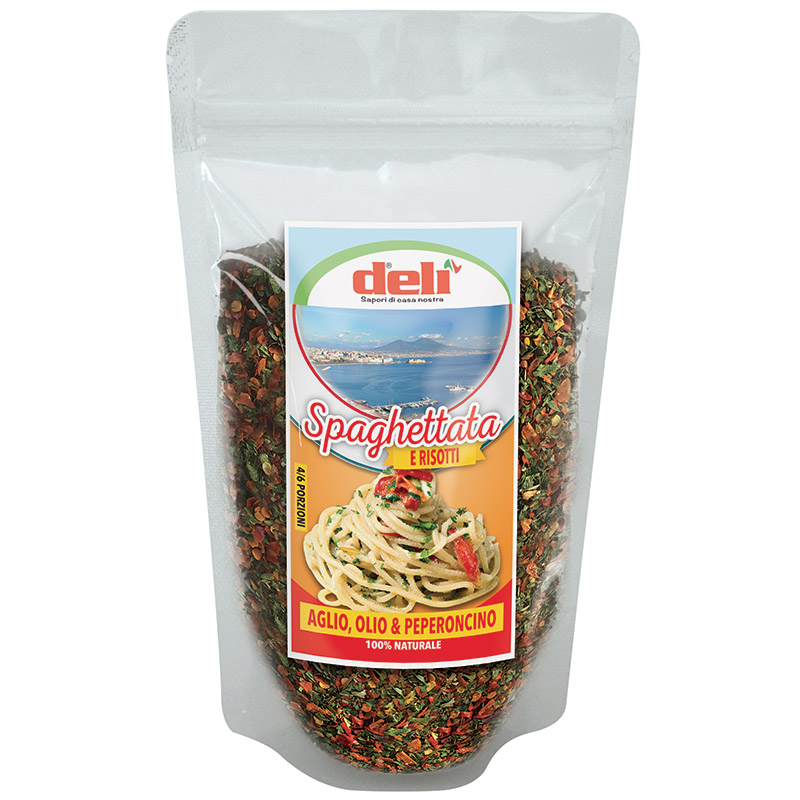 SPAGHETTATA AGLIO, OLIO E PEPERONCINO