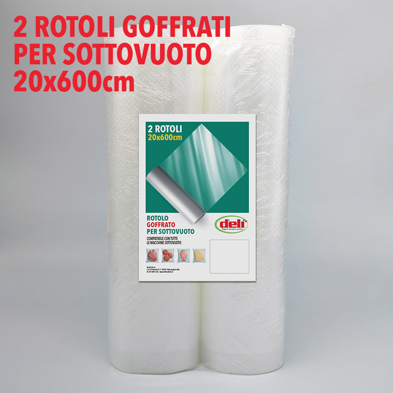 ROTOLO GOFFRATO PER SOTTOVUOTO