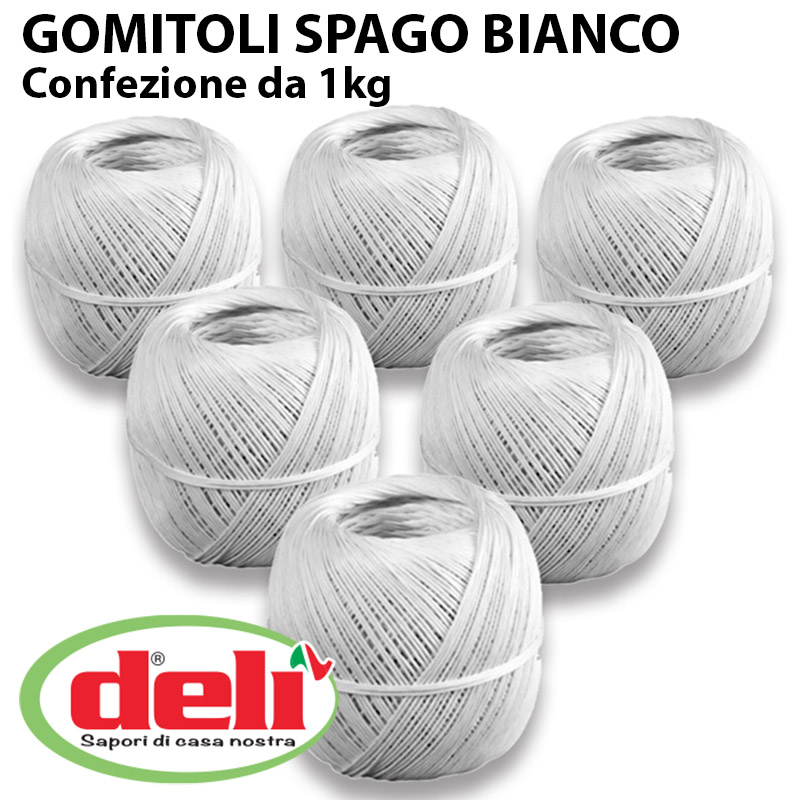 SPAGO GOMITOLI LINO BIANCO