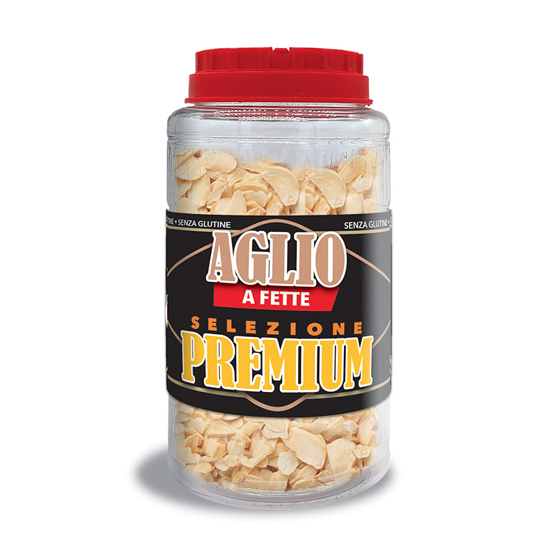 Dispenser 500ml aglio fette premium 250gr